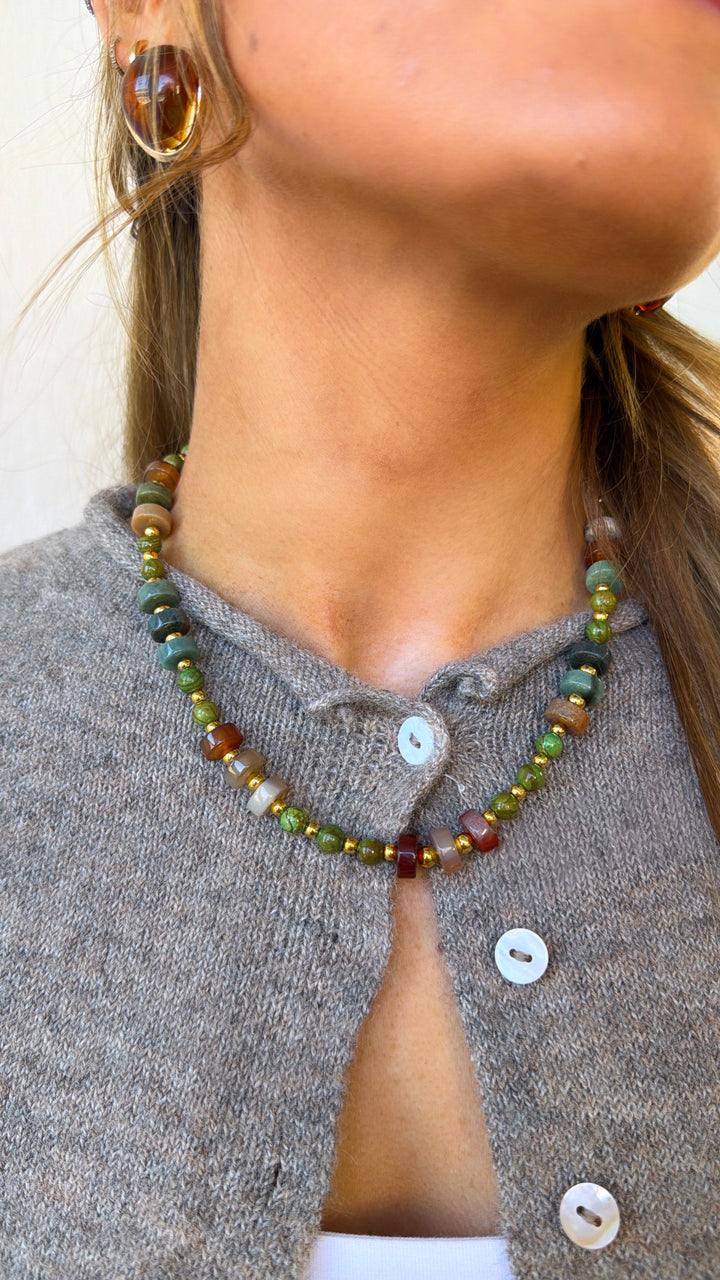 Treasure Jewels: Garden Gemstone Necklace
