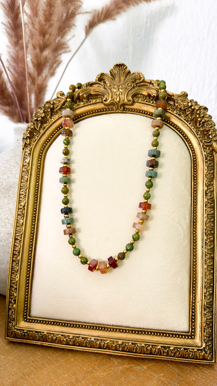 Treasure Jewels: Garden Gemstone Necklace
