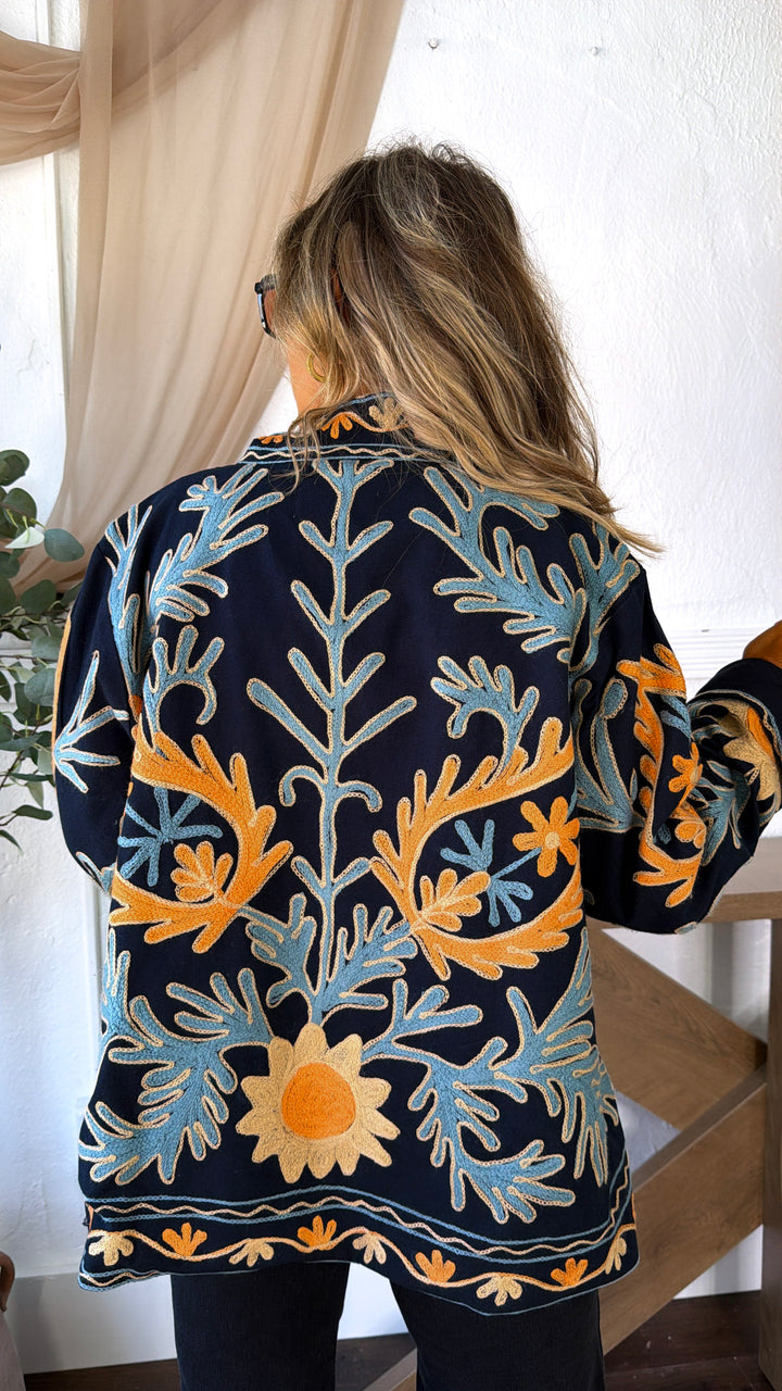 Copper Canyon Designed Jacket, Black Multi