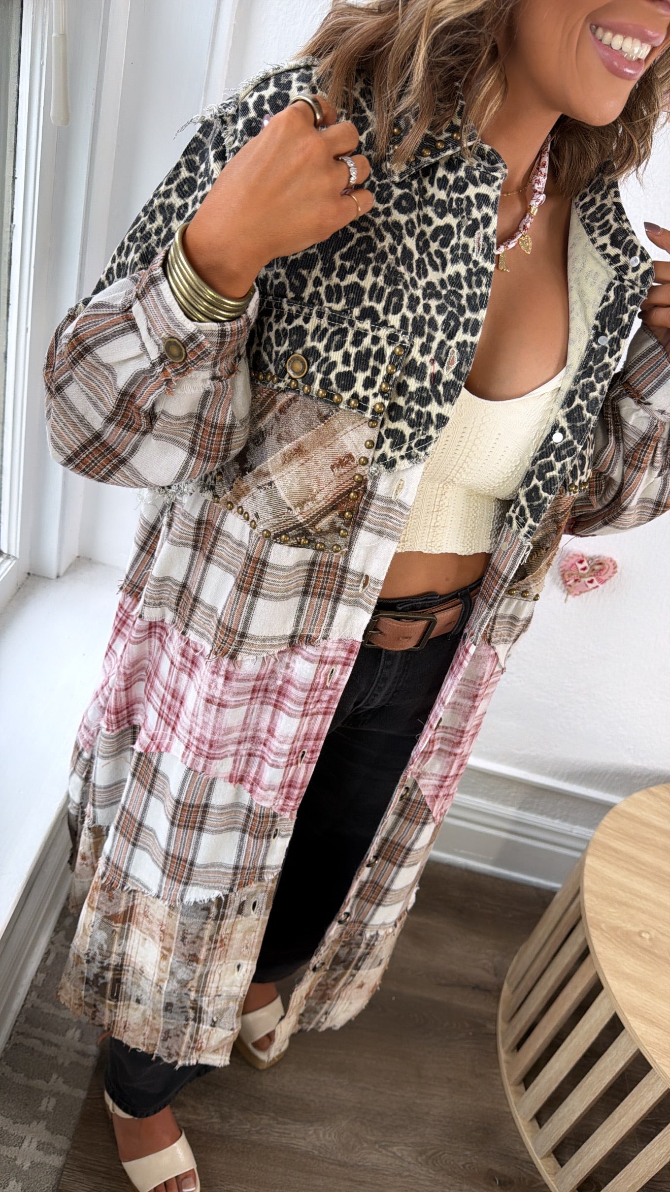 Hidden Aura Shirt Jacket, Leopard Multi – Everyday Chic Boutique