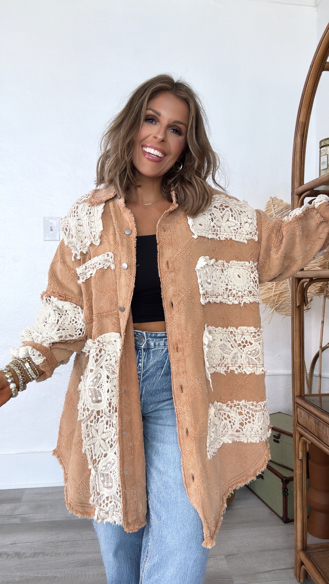 The Desert Stitch Jacket, Pumpkin