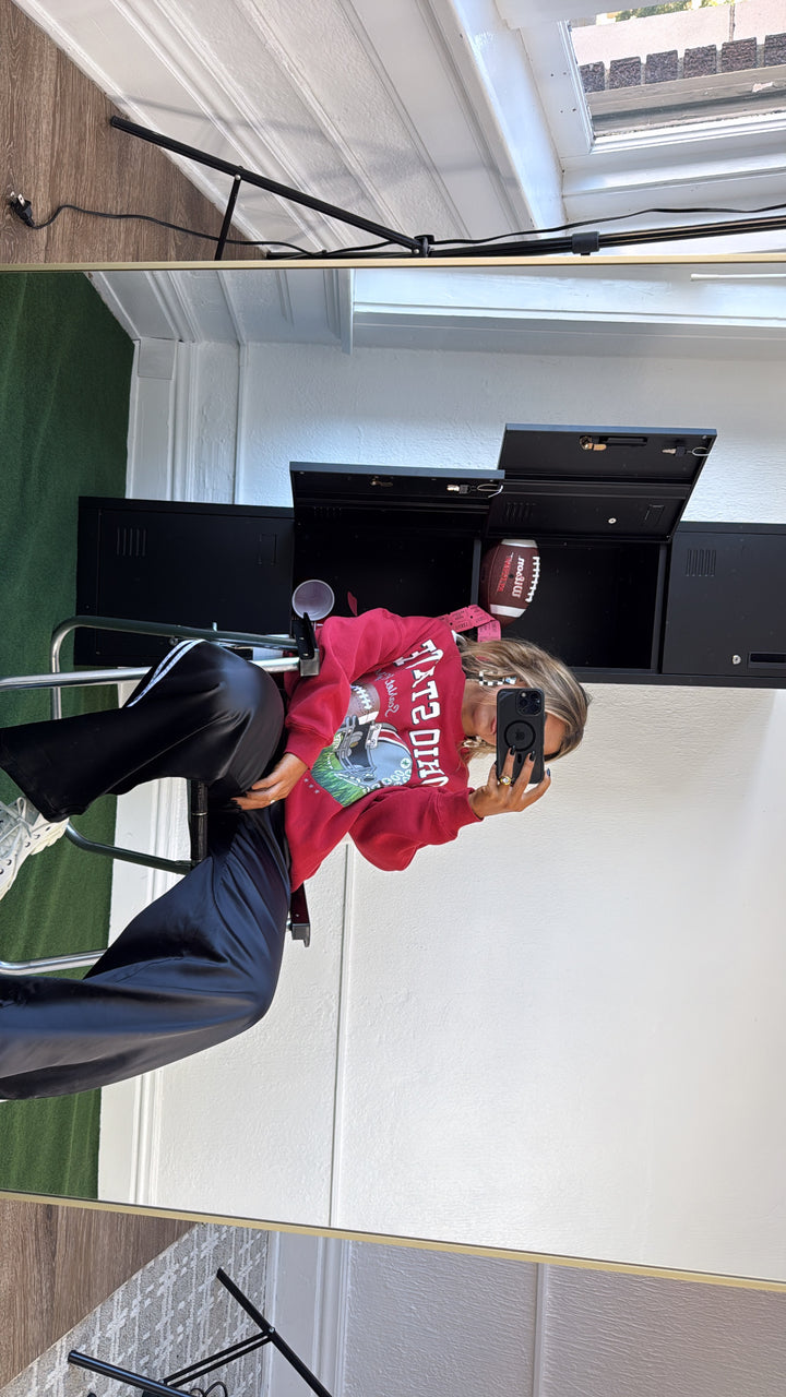 Buckeye Crewneck, Red