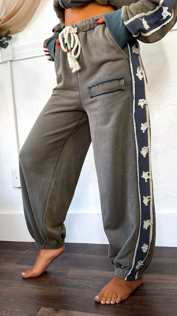 American Dream Jogger Pant, Vintage Moss