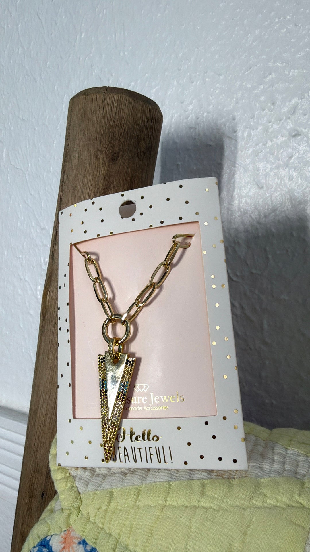 Treasure Jewels: Rainbow Arrow Necklace