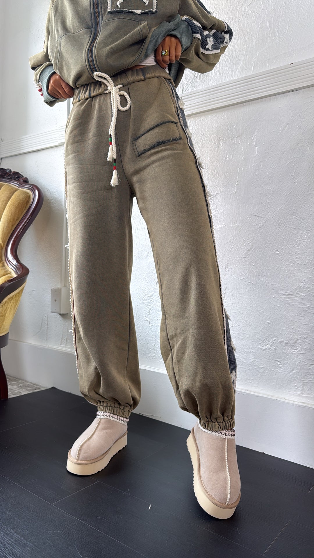 American Dream Jogger Pant, Vintage Moss