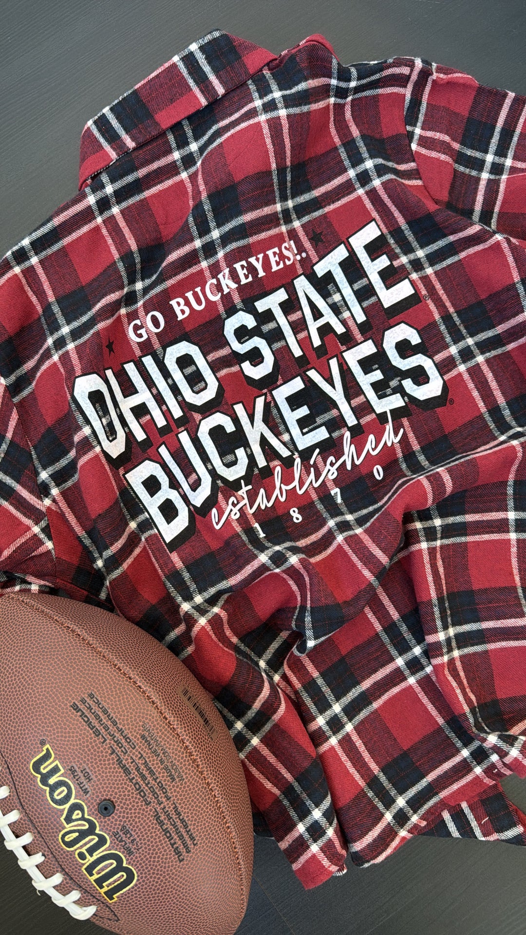 Dream Team Flannel, Red