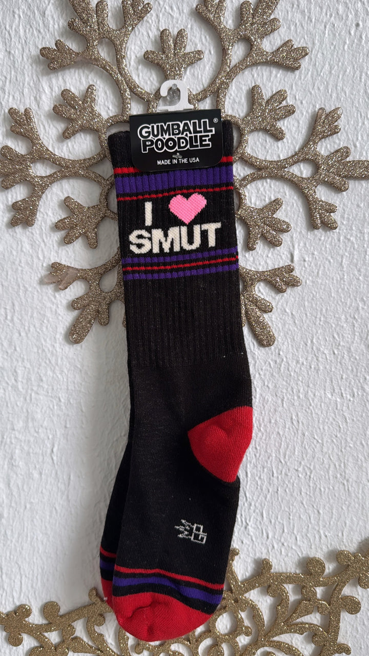I ❤️ Smut Gym Crew Socks
