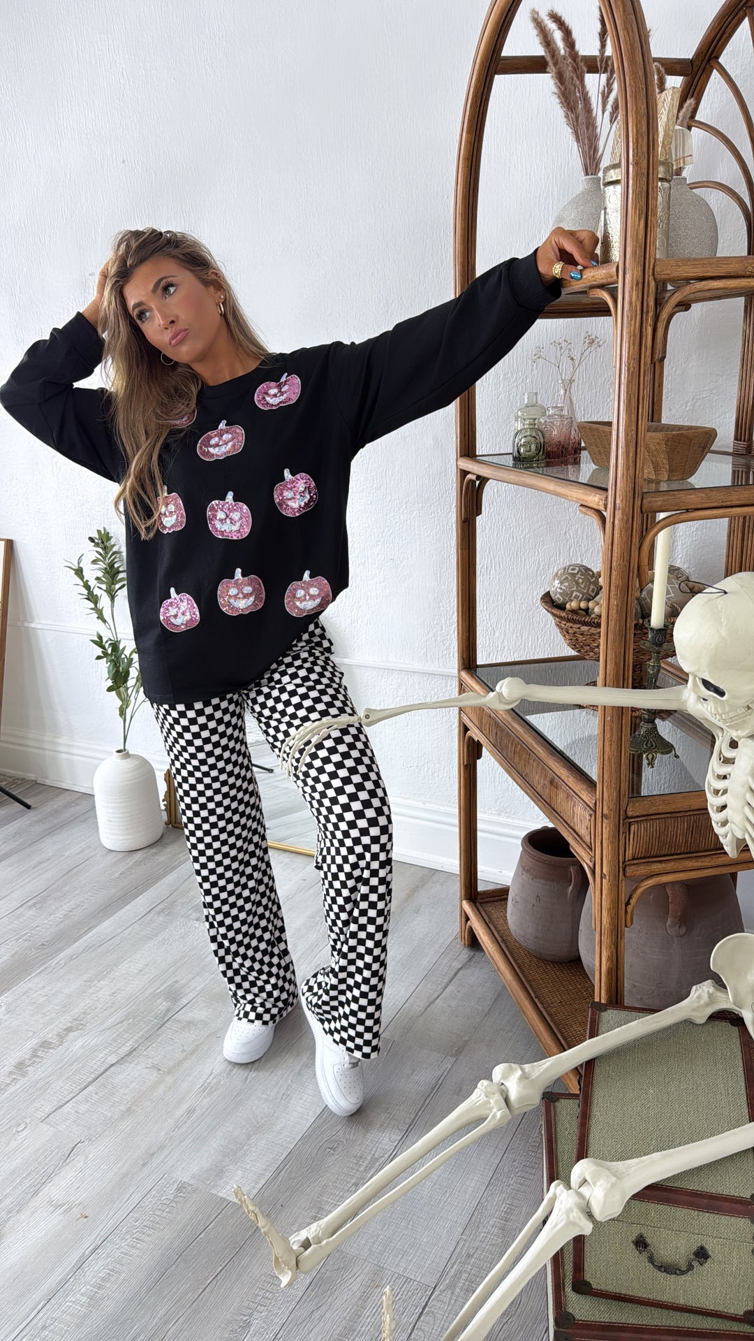 Jack O' Sparkle Top, Black