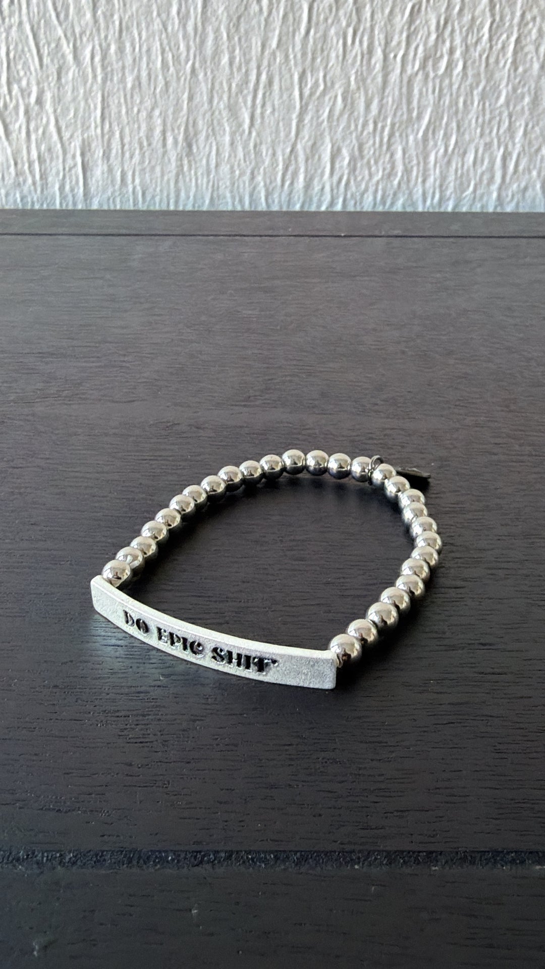 Epic Bracelet, Silver Bead