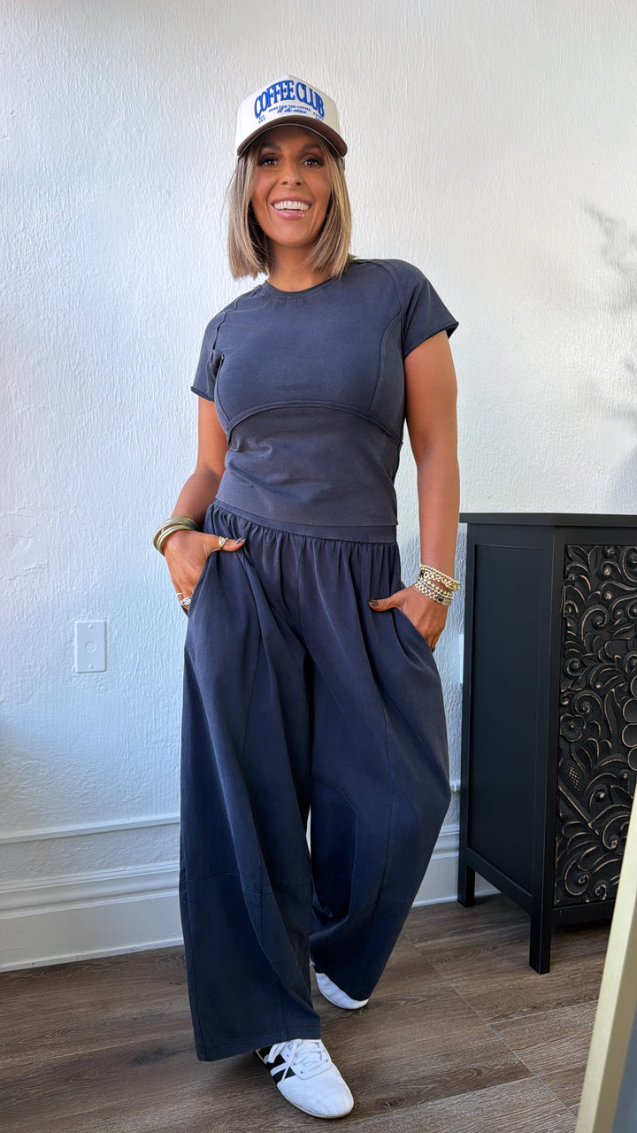 Jetset Lounge Set, Acid Black