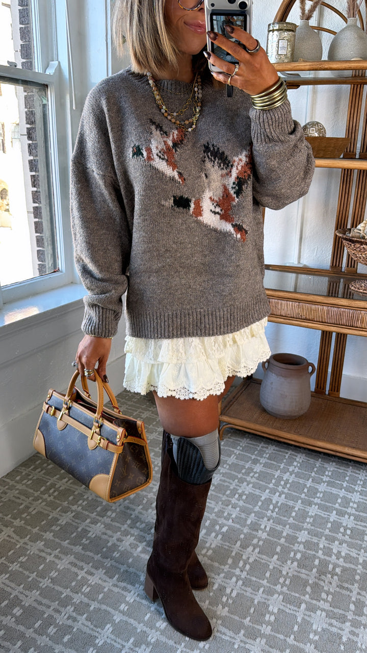 Mallard & Co Sweater, Mocha
