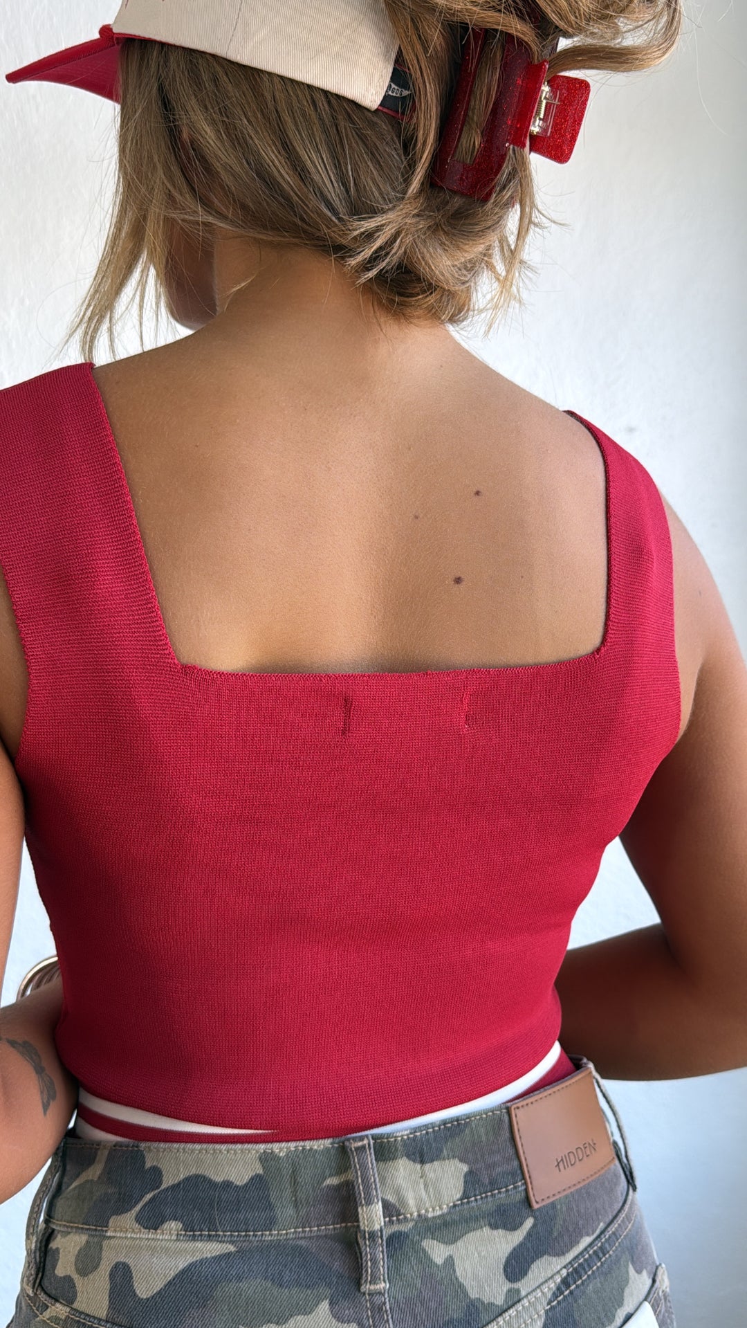 Sweet Thing Tank Top, Red