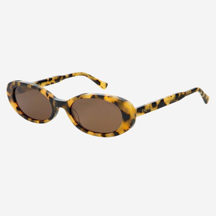 FREYRS: Mimi Acetate Oval Sunglasses
