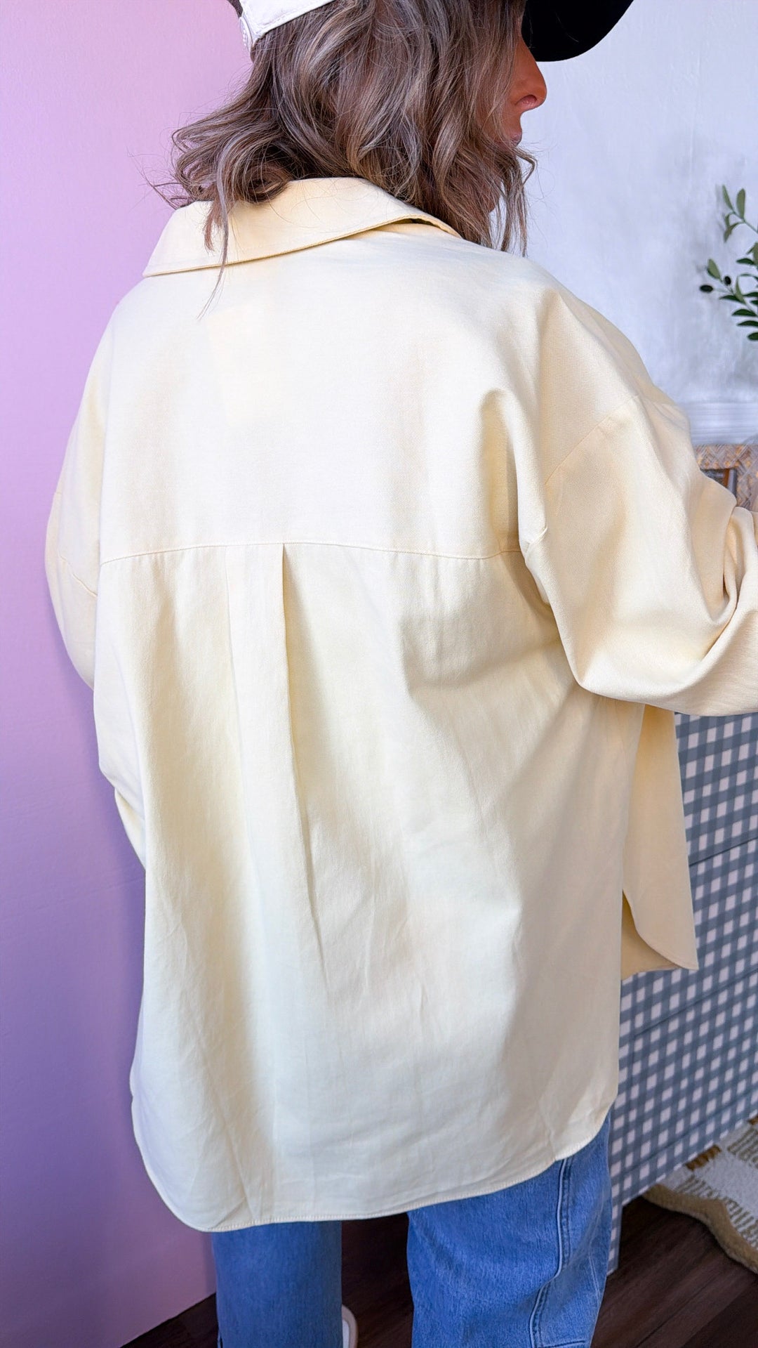 Lemonade Sippin' Button Down, Daisy