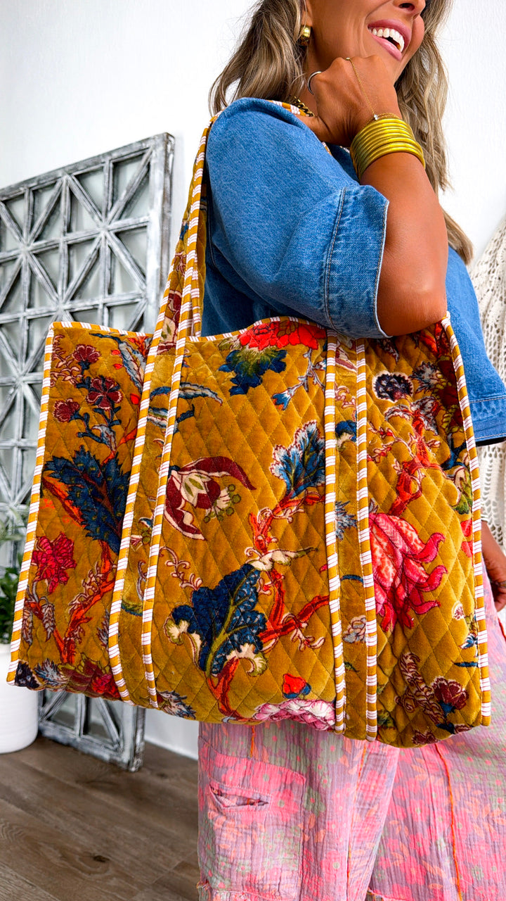 Pack It All Tote Bag, Yellow