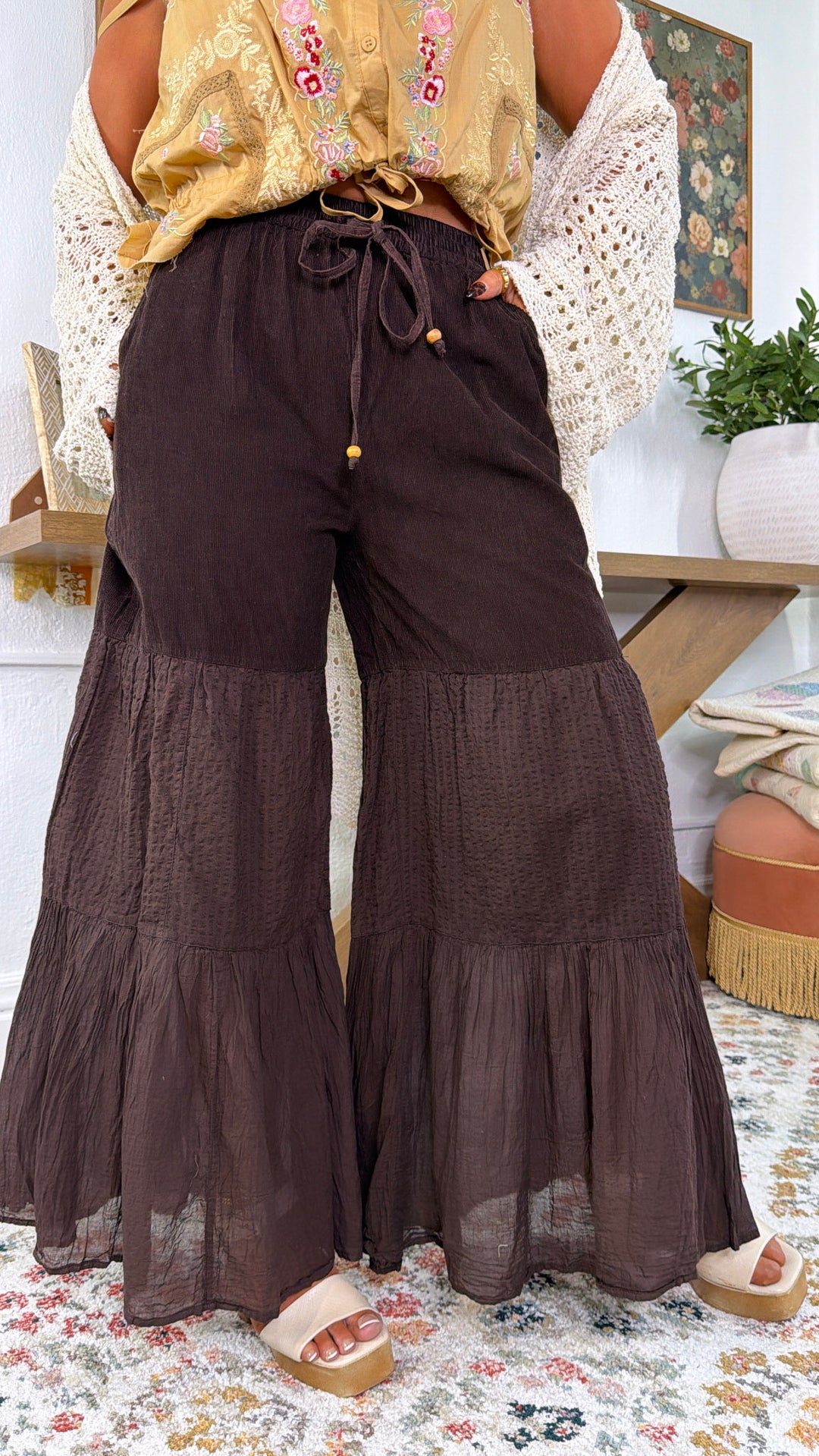 Hollow Breeze Pant, Truffle