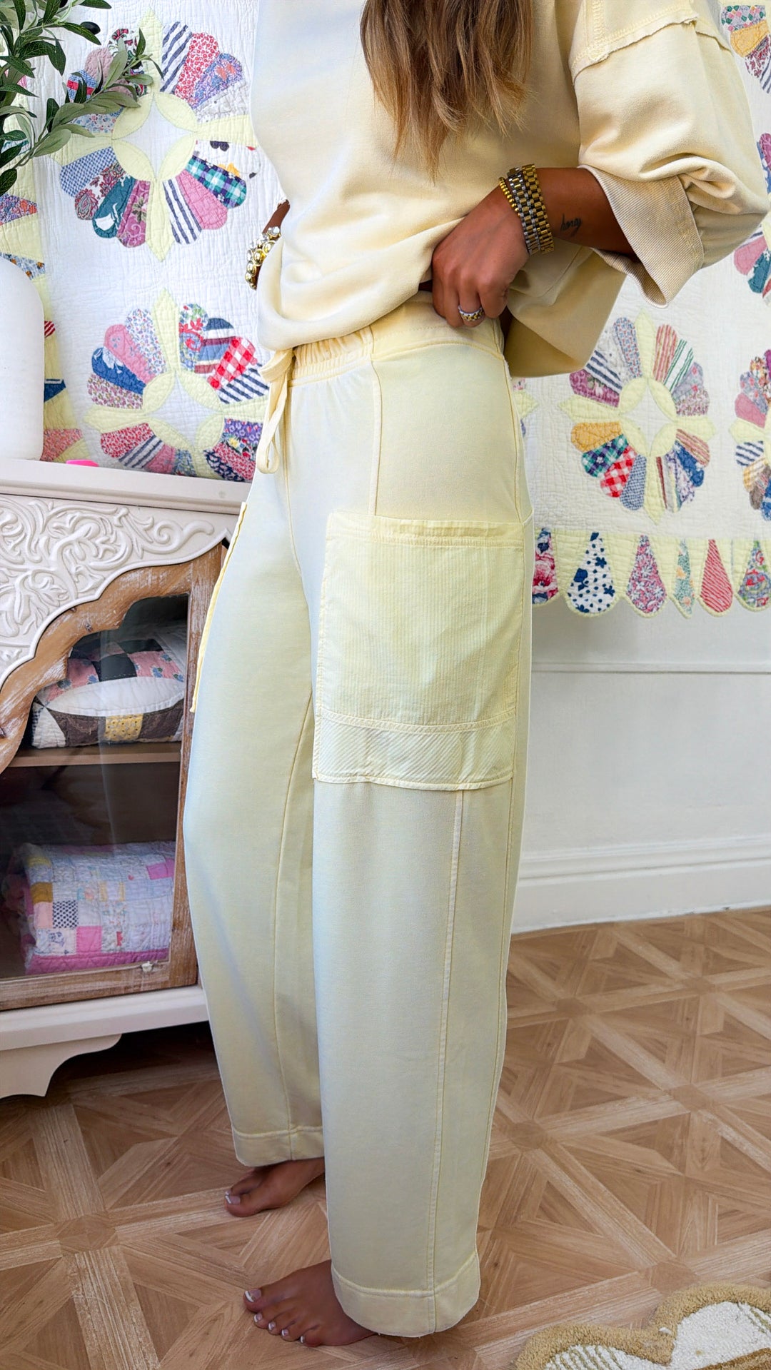 Aspen Club Two Piece Set, Lemonilla
