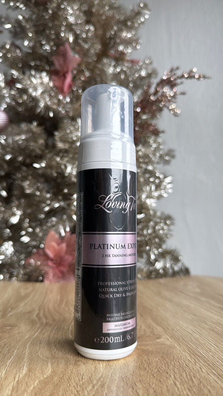 Loving Tan 2 HR Express Mousse 200 ML, PLATINUM