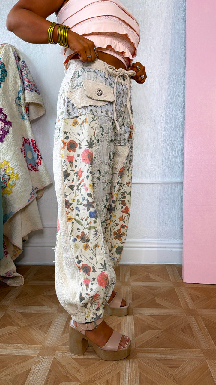 Amber Dusk Joggers, Natural