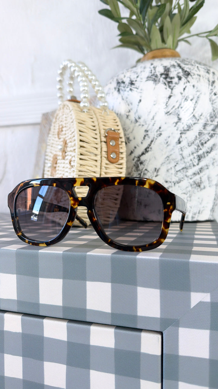 FREYRS- Voyager Sunglass, Yellow Tortoise