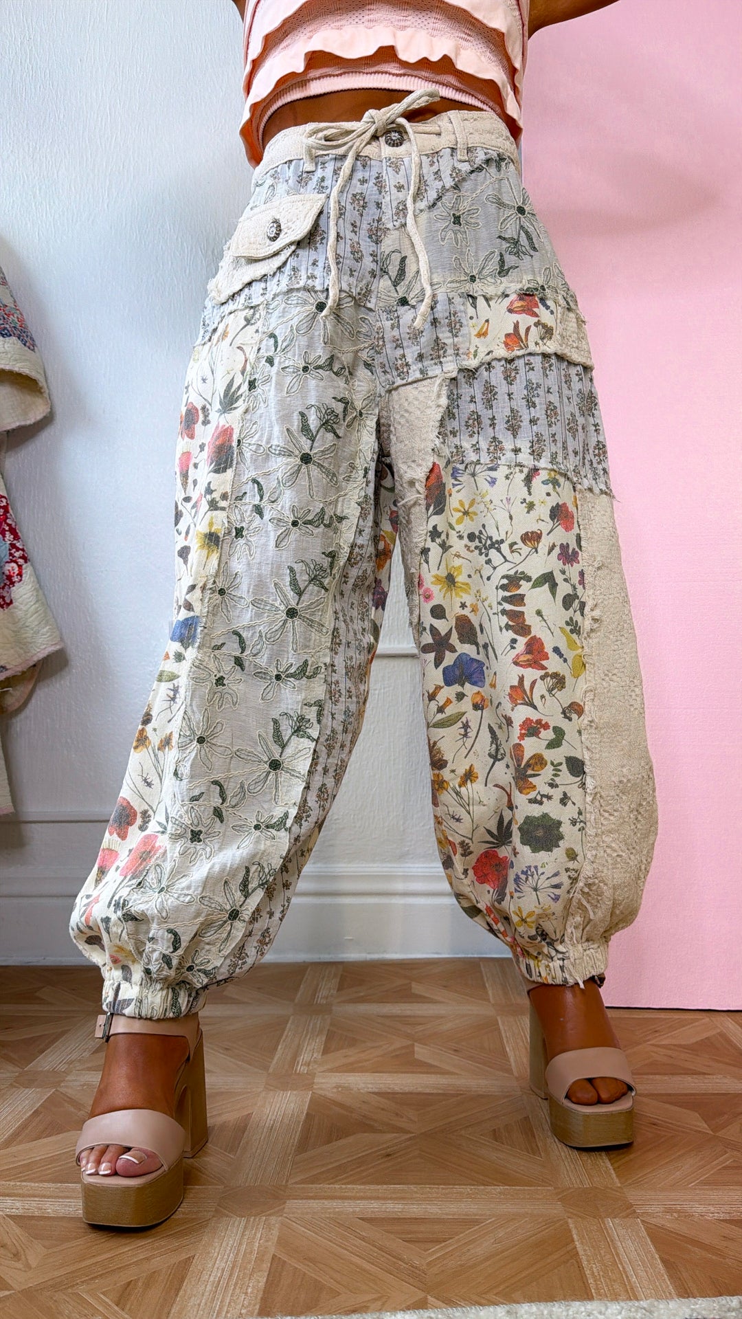 Amber Dusk Joggers, Natural