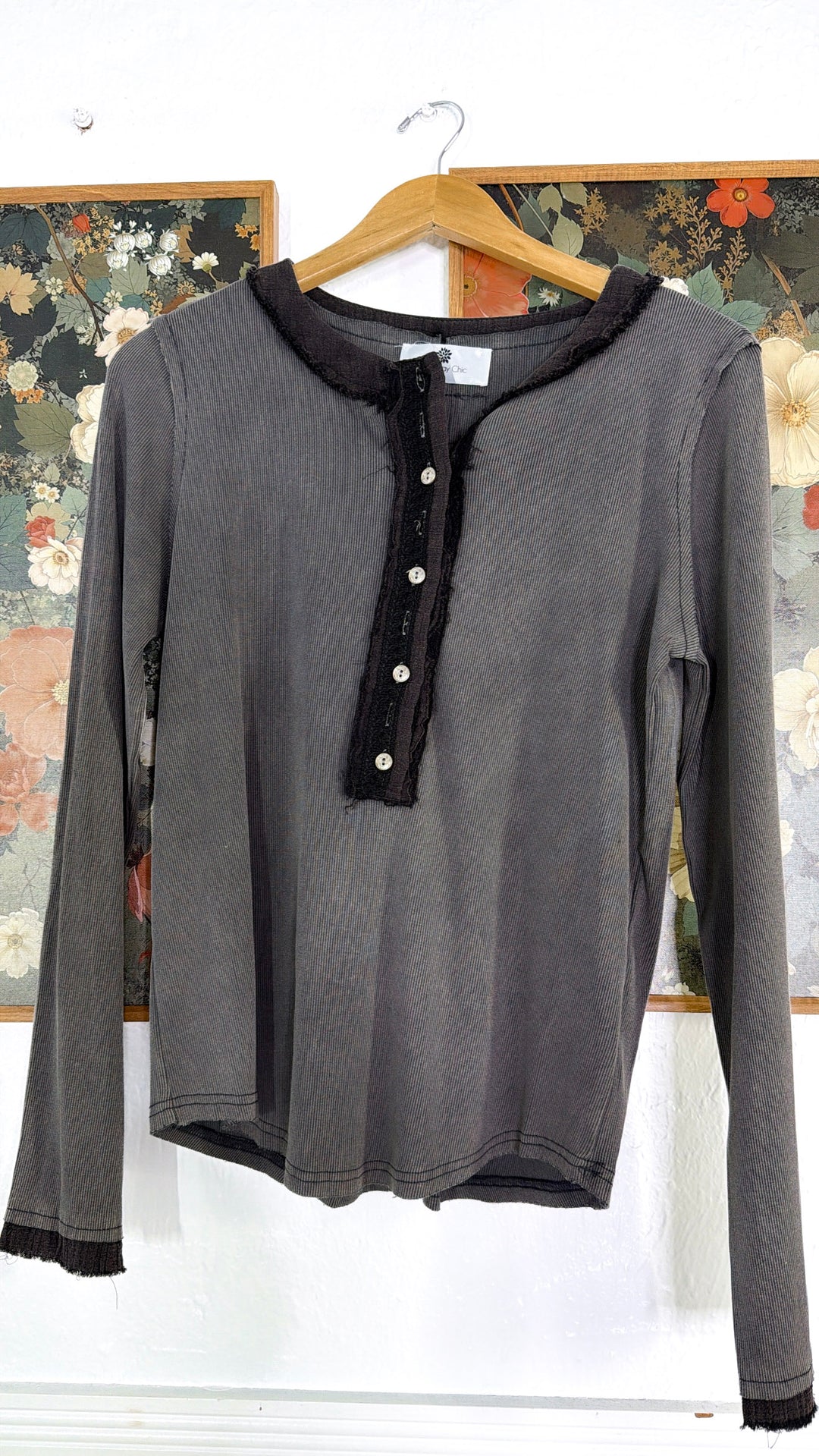 Touch Of Spice Long Sleeve, Iron Grey