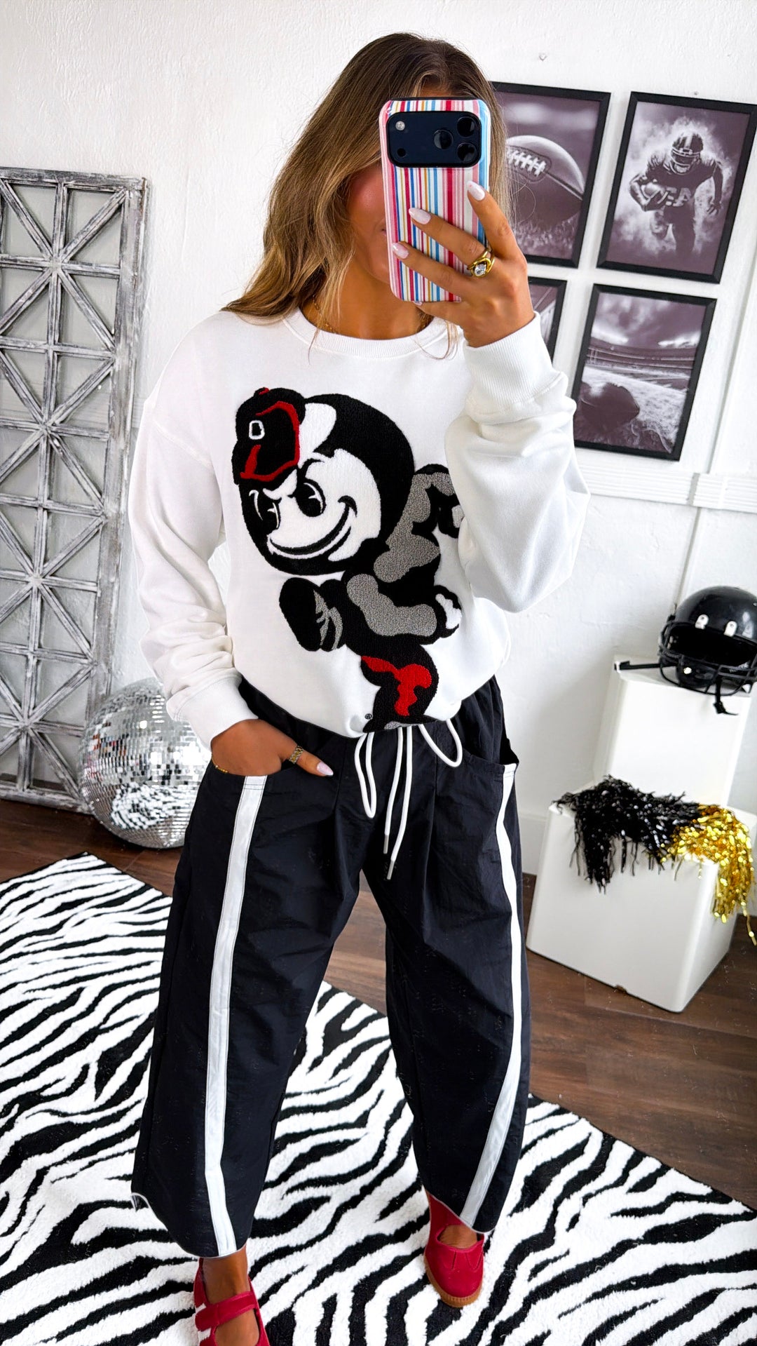 Rally Brutus Sweatshirt, White