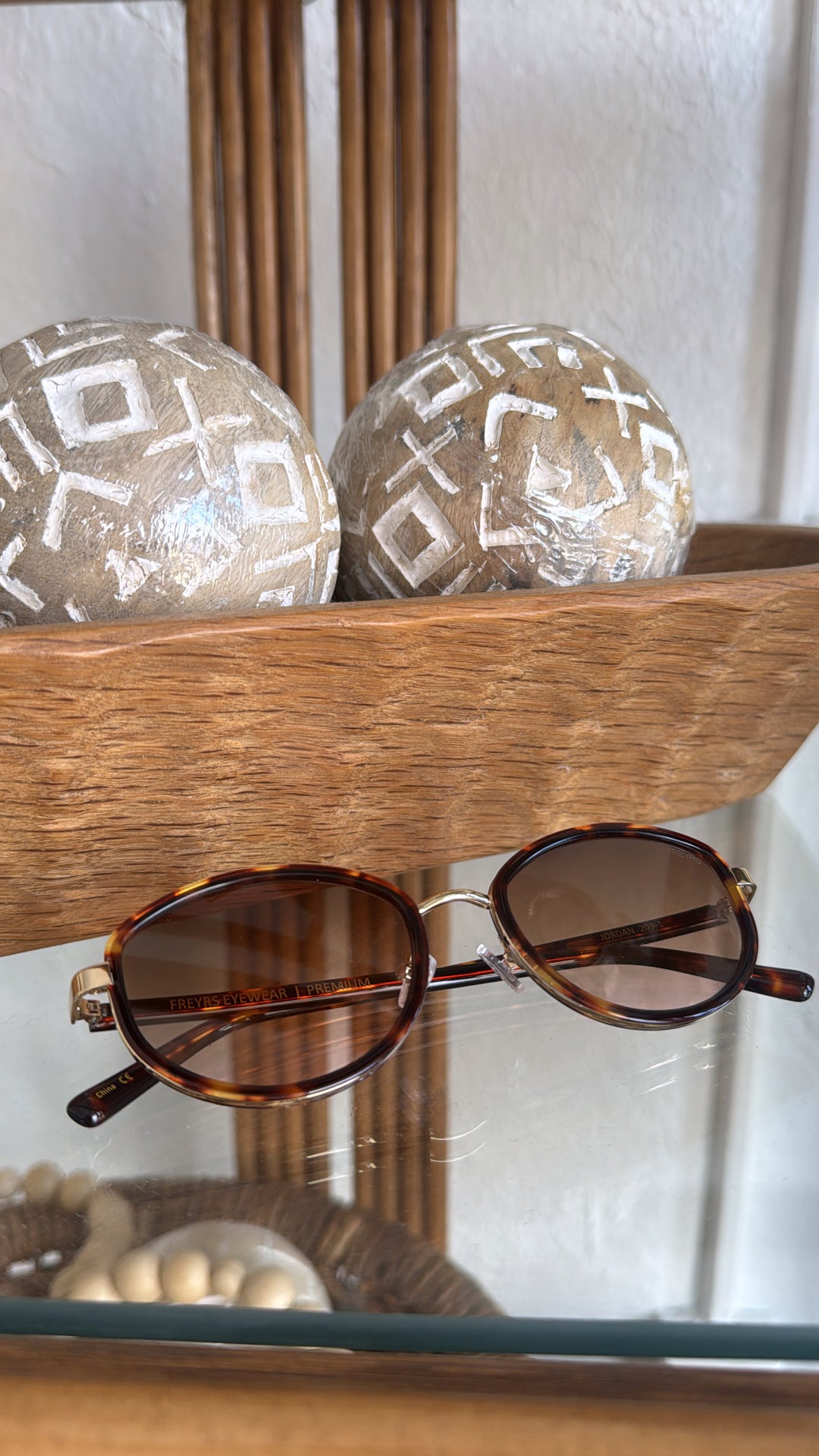 FREYRS - Jordan WHS- Amber Tortoise/Brown