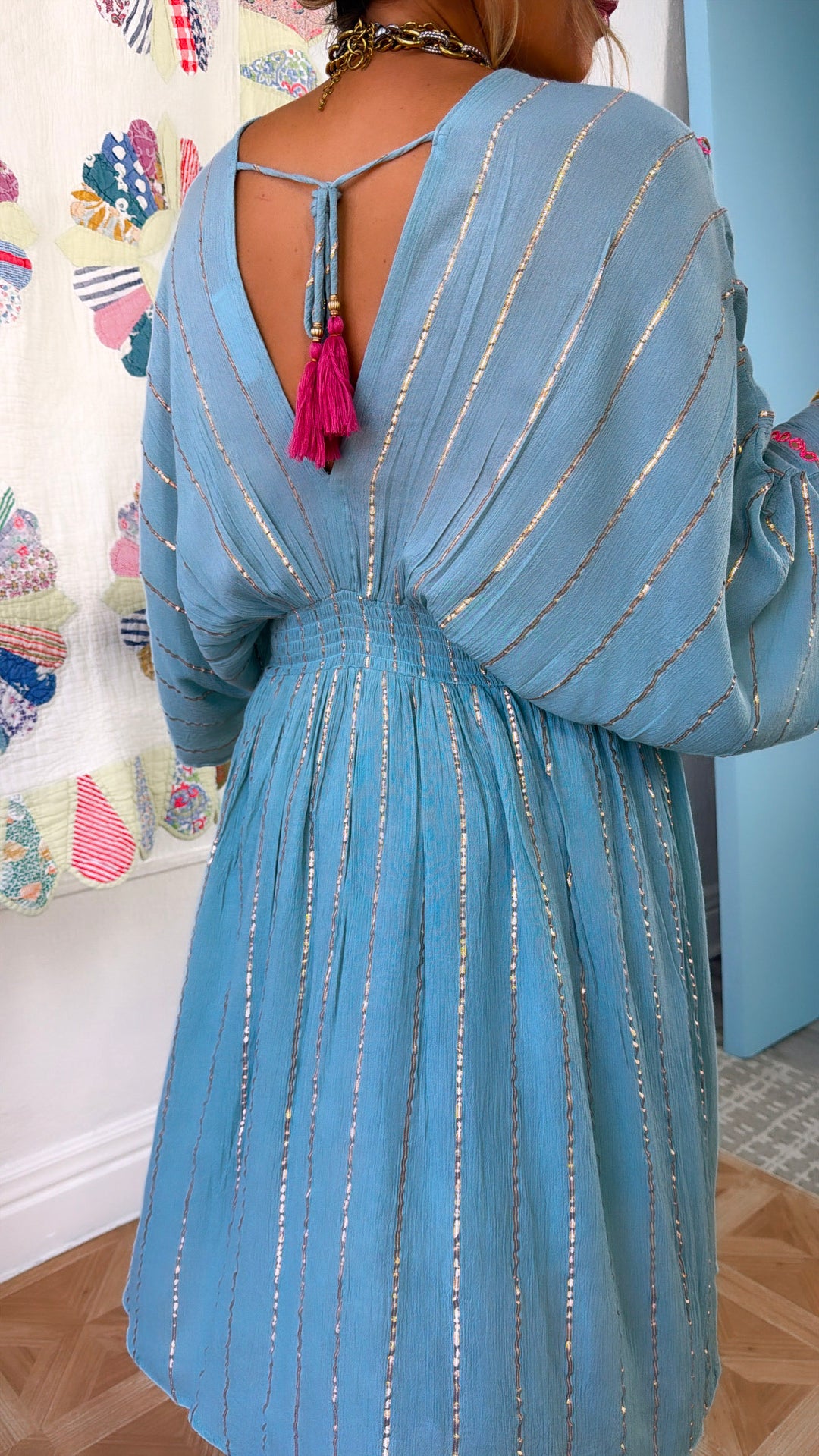 On The Sands Mini Dress, Lt. Seafoam