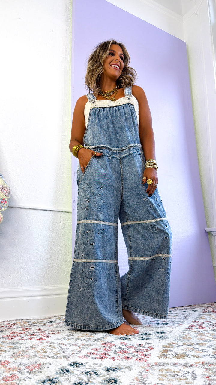 Canyon Ridge Overalls, Denim