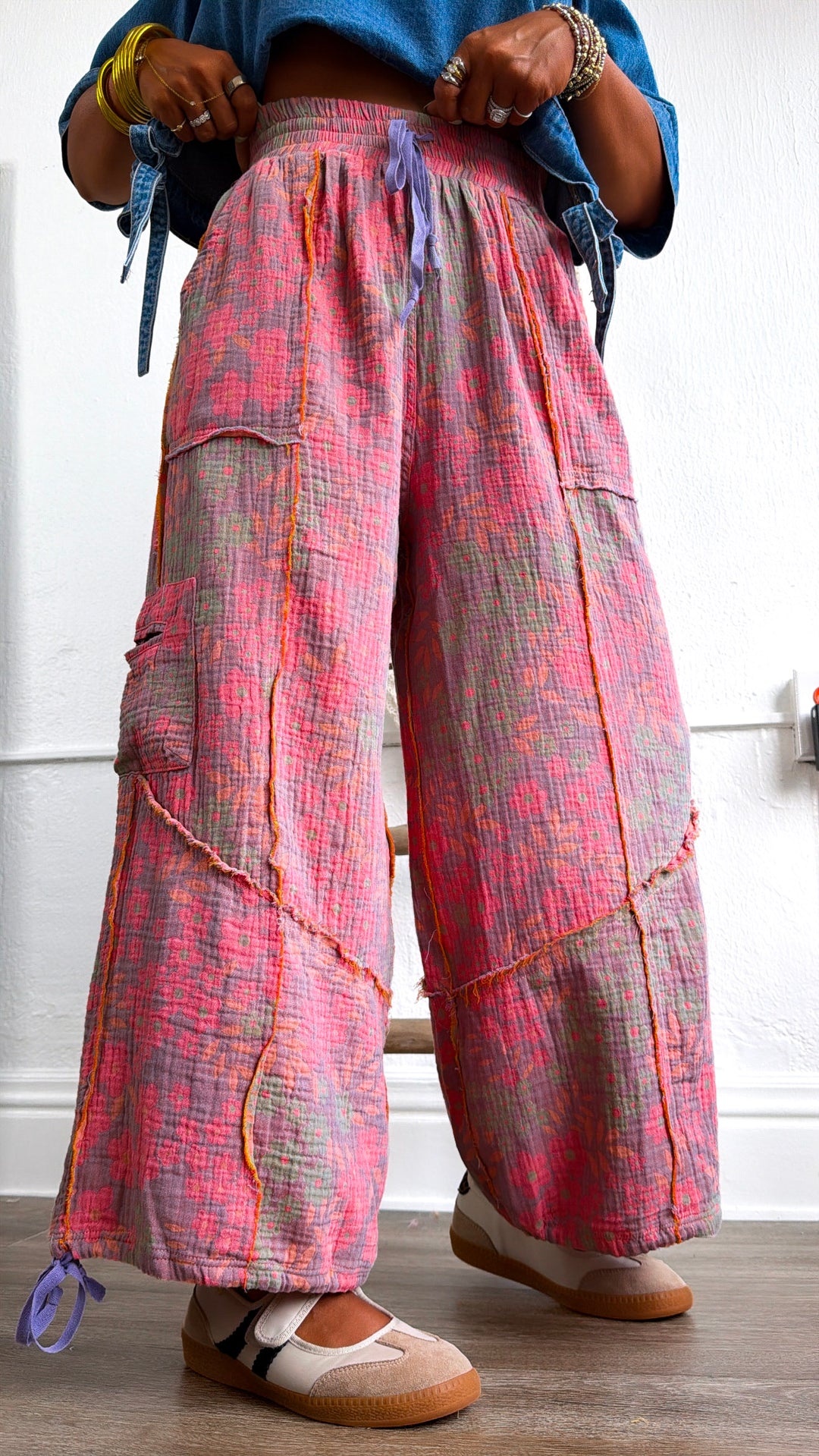 Belong To You Floral Jogger, Lavender