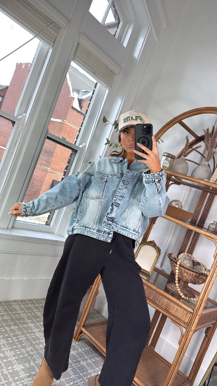 Lapis Bay Denim Jacket, Washed Denim