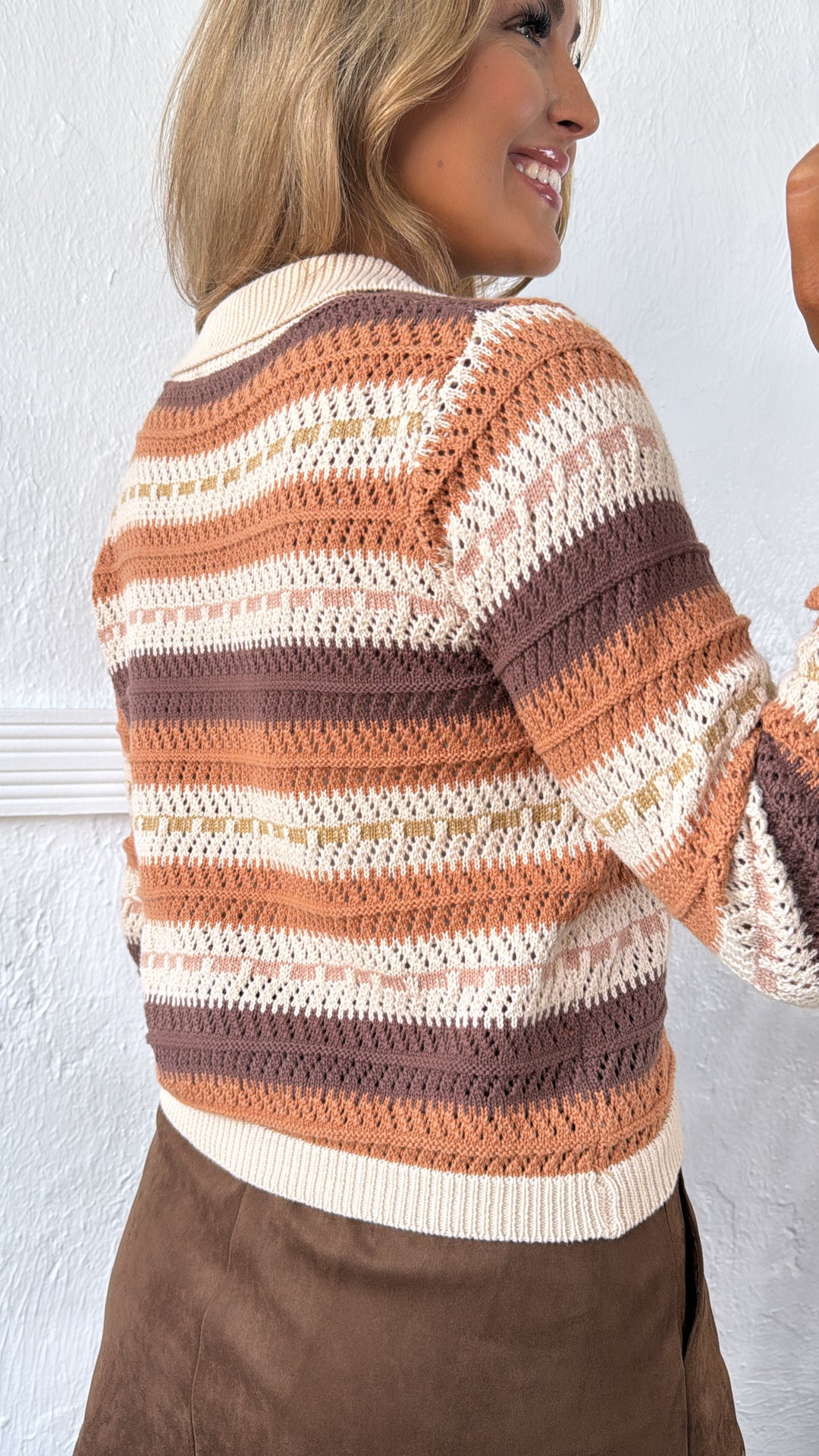 Roasted Vinyl Button Down, Pumpkin Spice