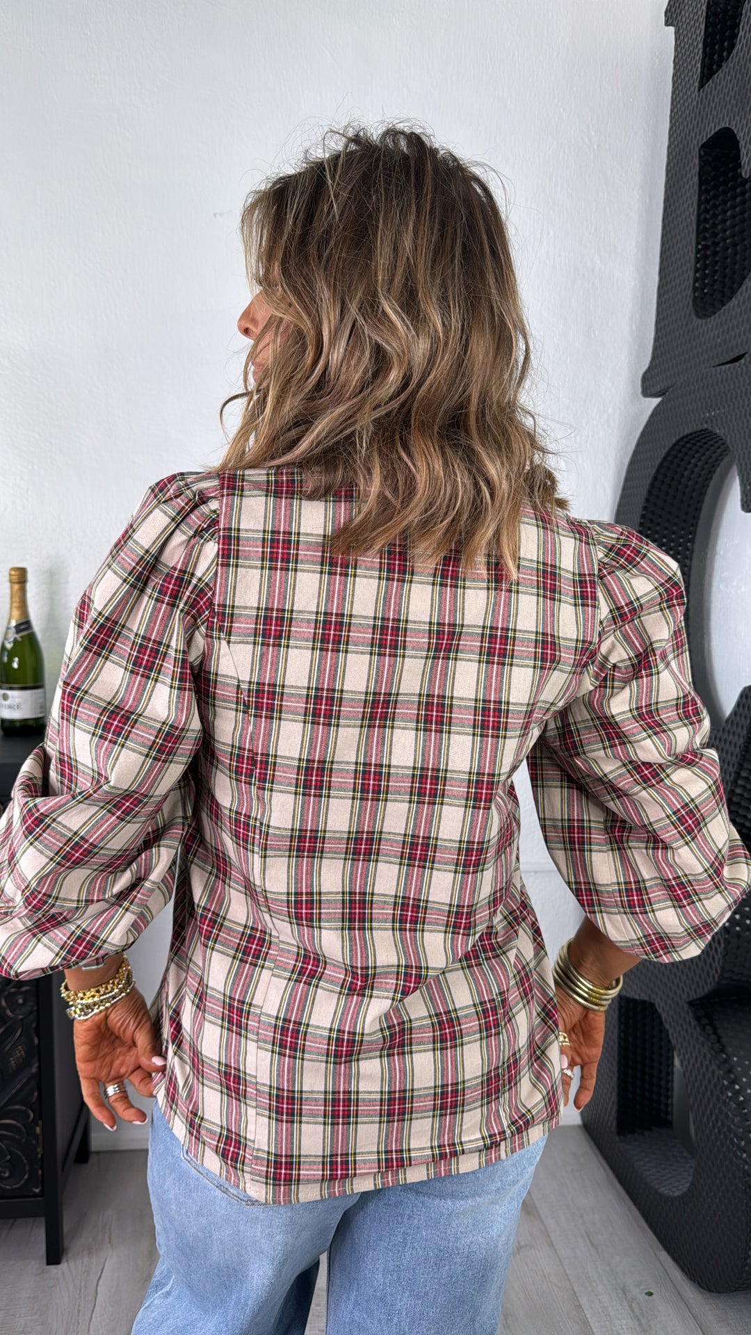 Cindy Lou Blouse, Ivory