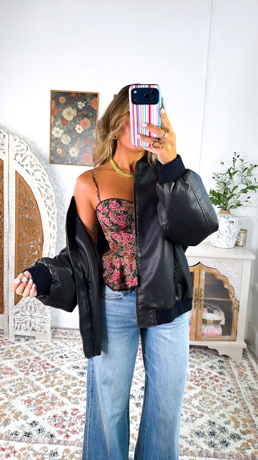 Ravens Ridge Bomber Jacket, Dark Brown