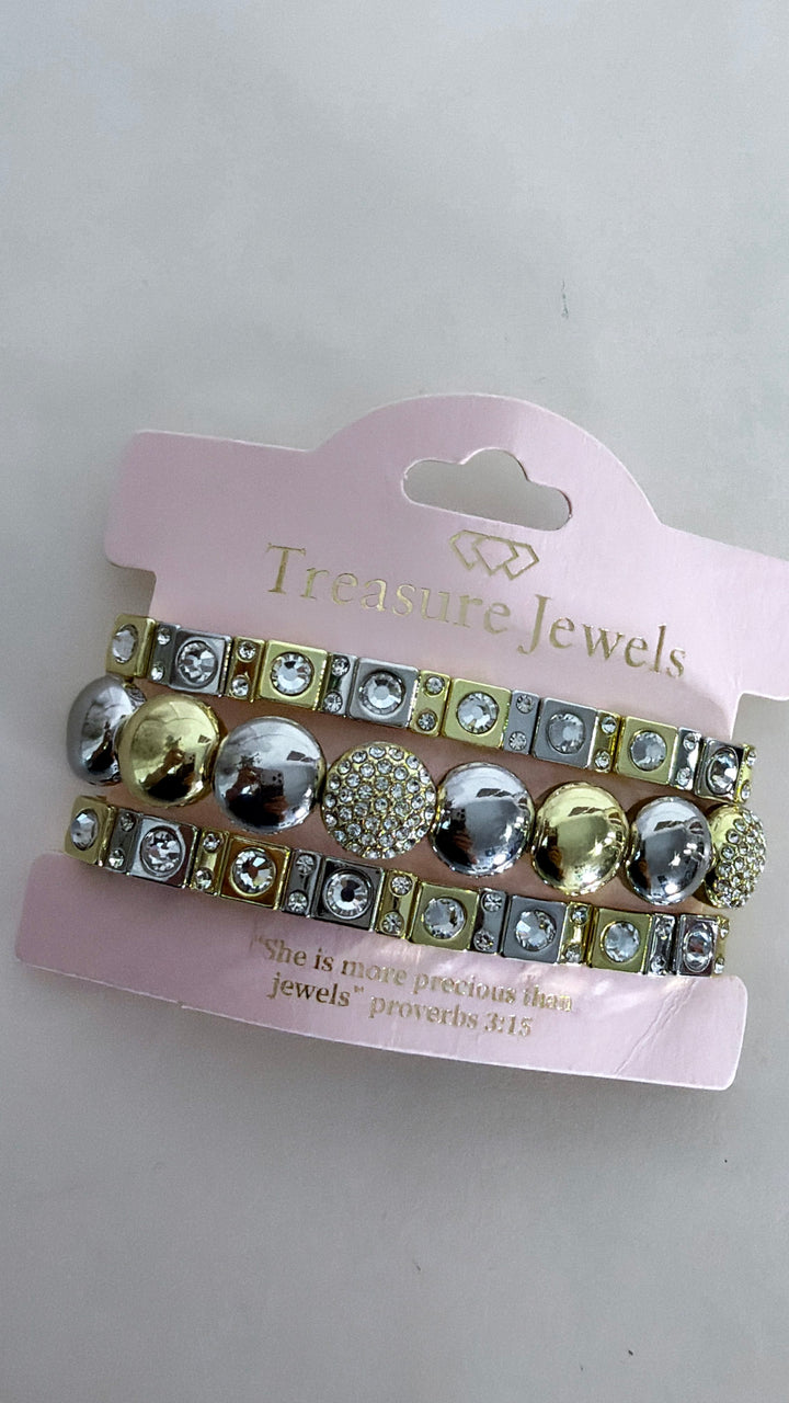 Treasure Jewels: Glam Stack Bracelet