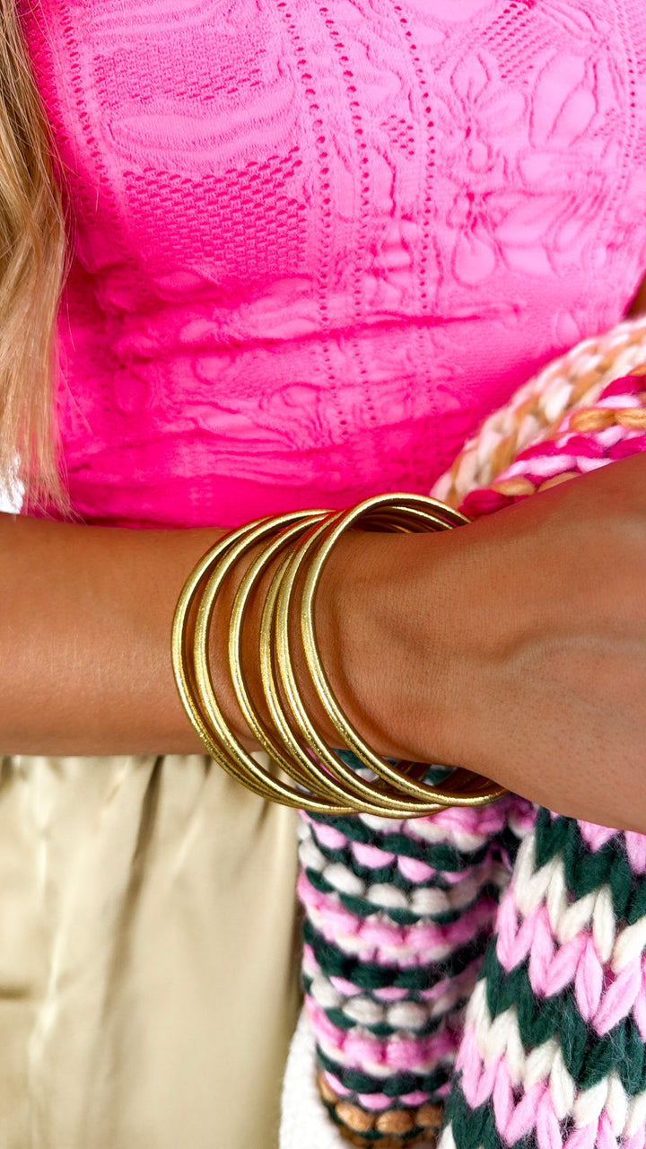 Aura Lumine All Weather Bangles® (Set of 6)