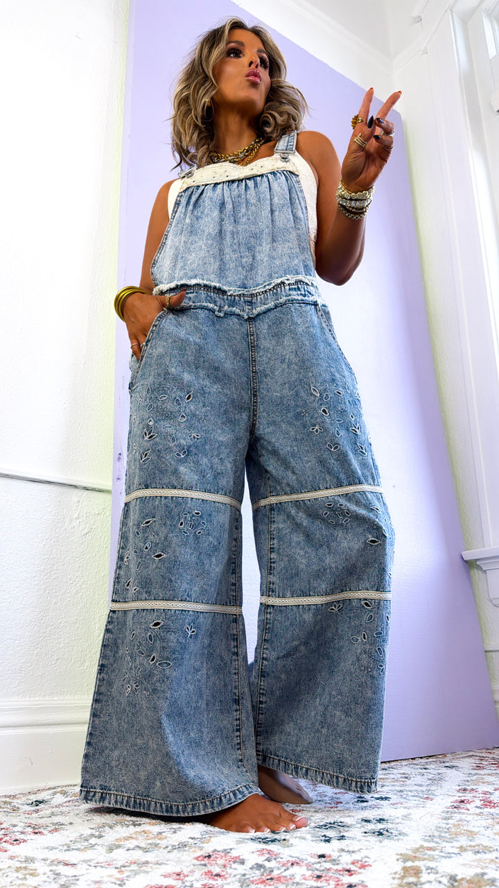 Canyon Ridge Overalls, Denim