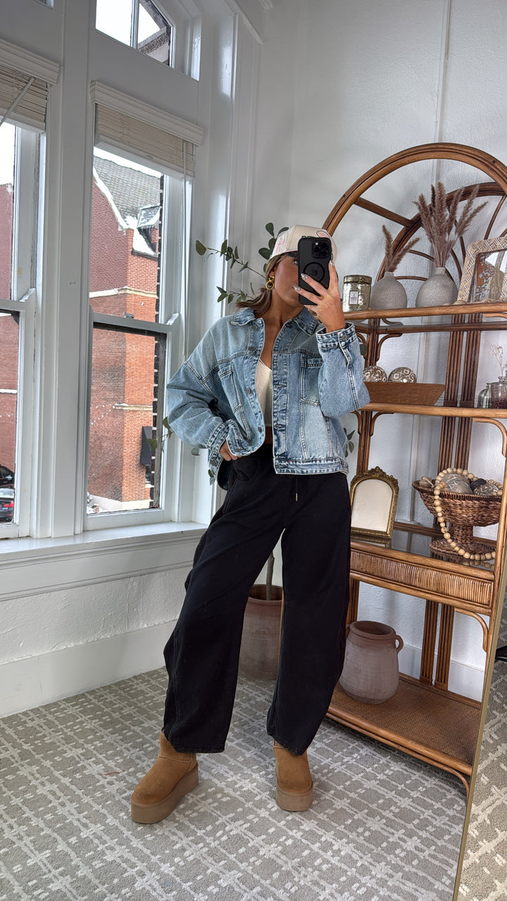 Lapis Bay Denim Jacket, Washed Denim