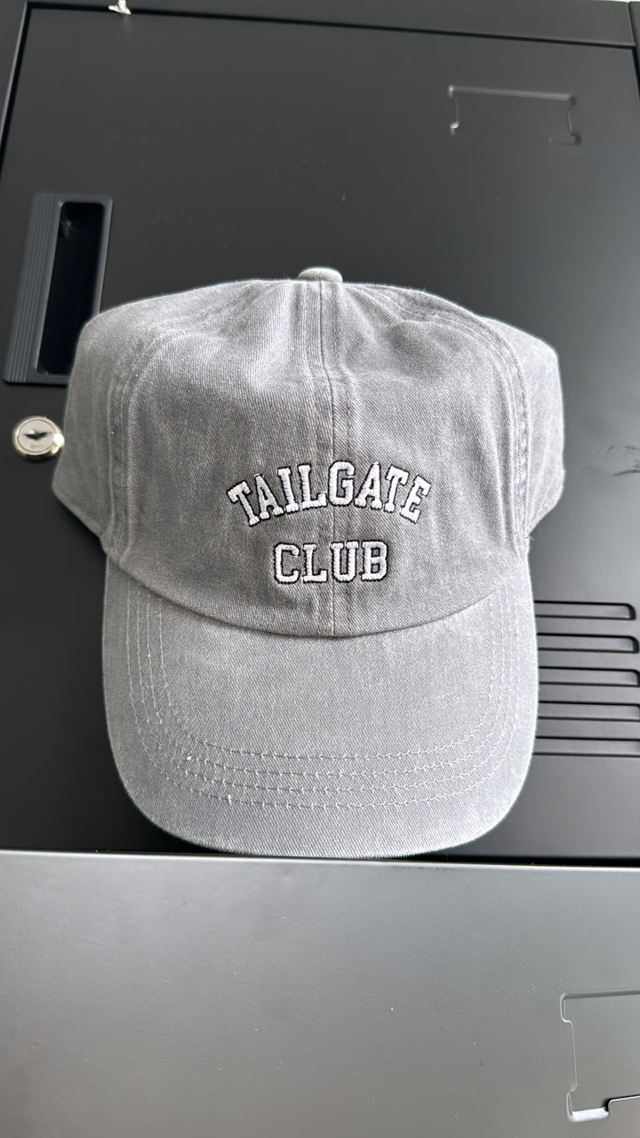 Tailgate Club Ball Cap, Grey