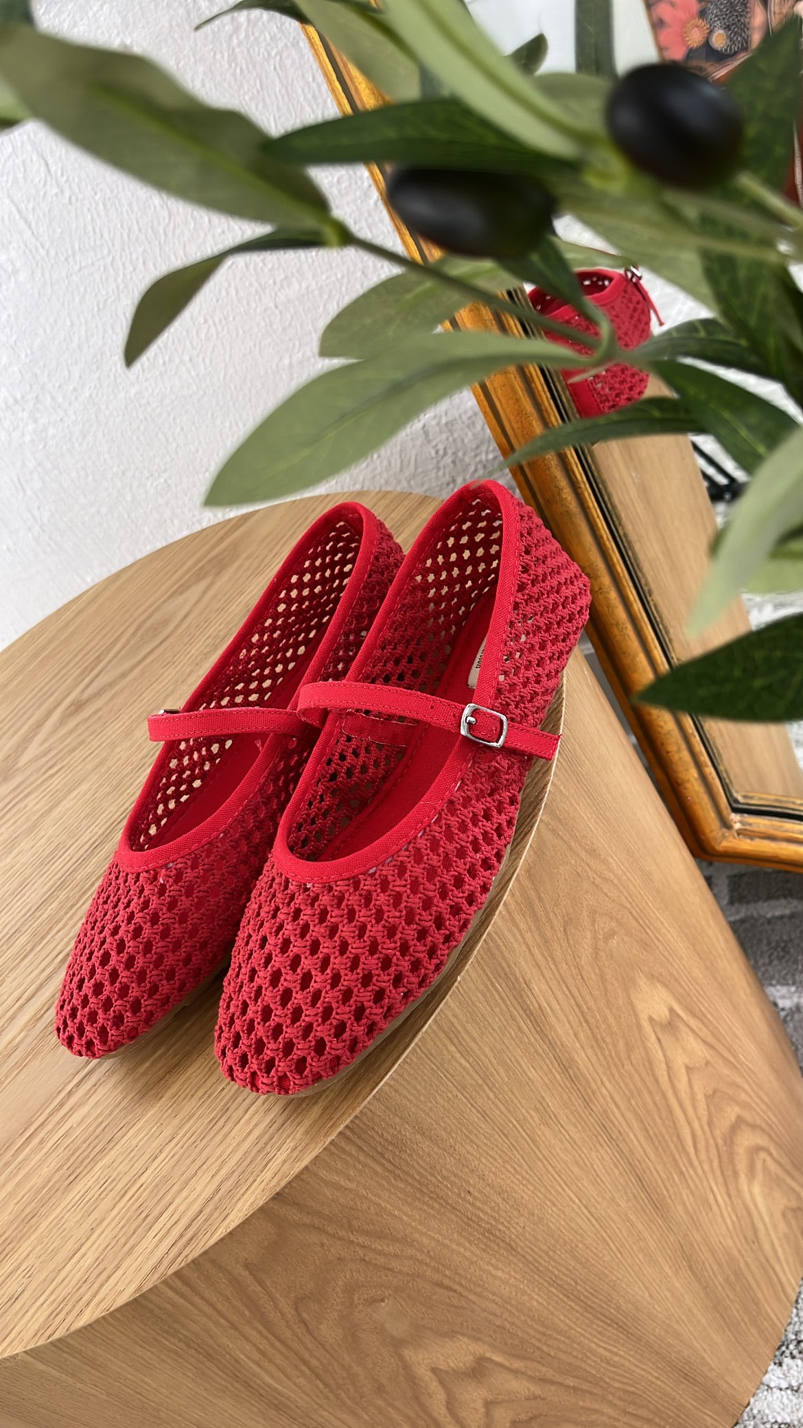 Dorothy Woven Ballet Flats, Red – Everyday Chic Boutique