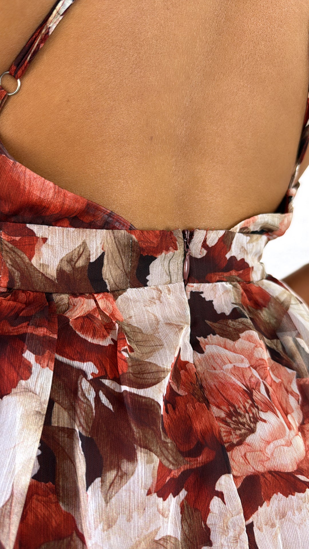 Dark Ember Maxi Dress, Multi