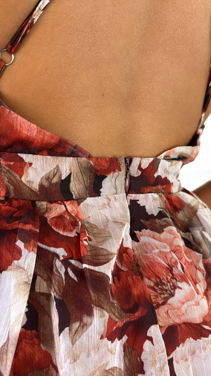 Dark Ember Maxi Dress, Multi