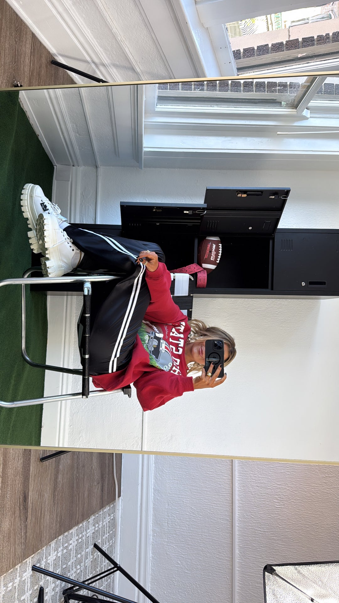 Buckeye Crewneck, Red