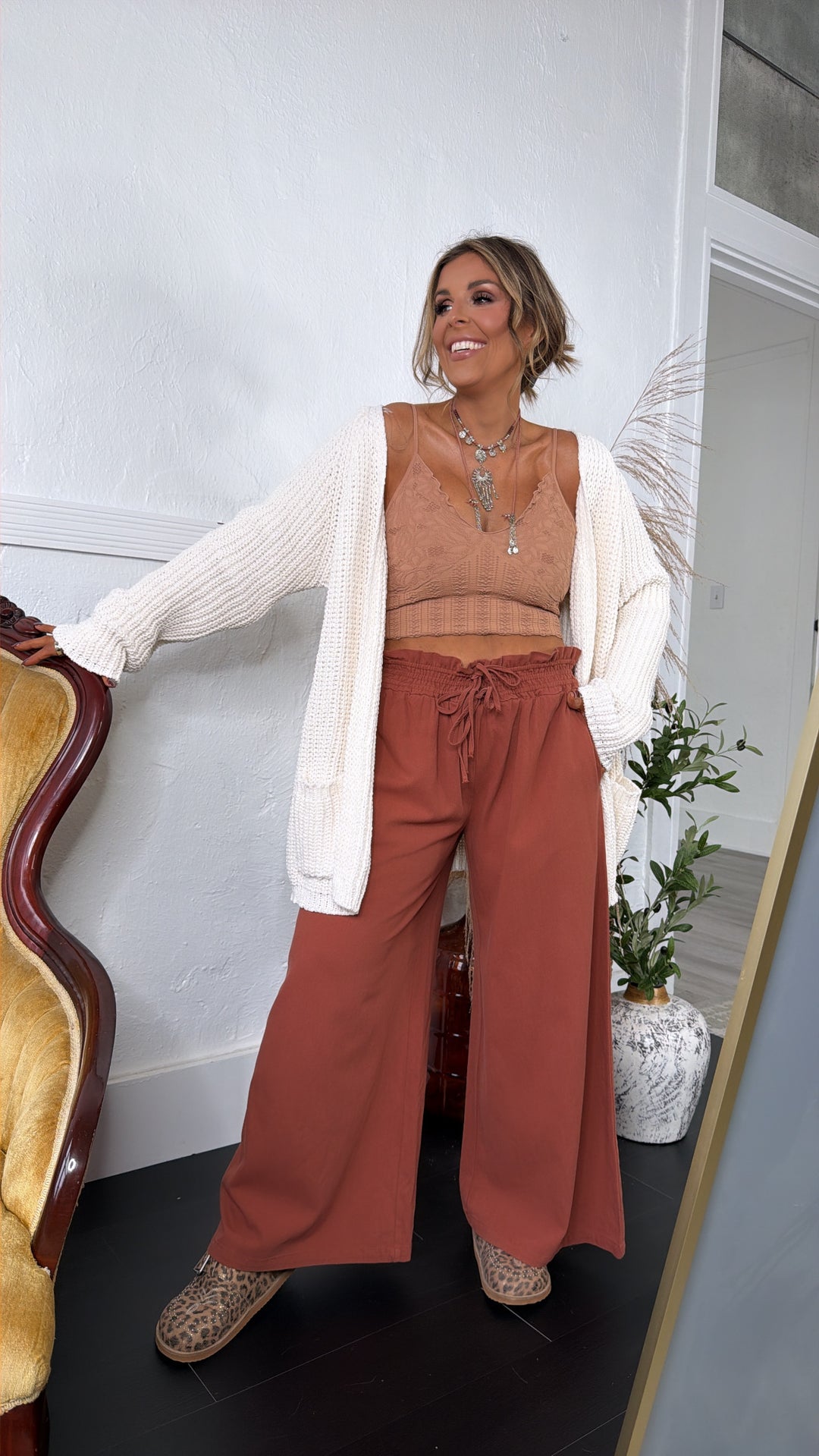 All Seasons Knit Cardigan, Powder Cream