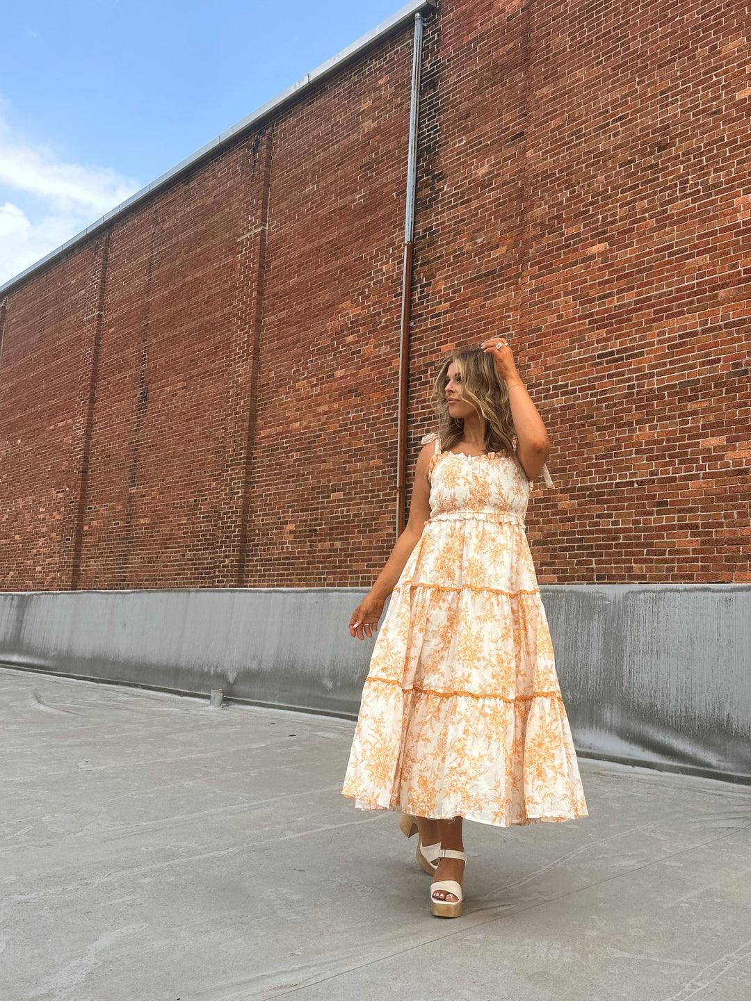 Wanderlust Lace Trim Floral Midi Dress Everyday Chic Boutique Wanderlust Lace Trim Floral Midi Dress Everyday Chic Boutique