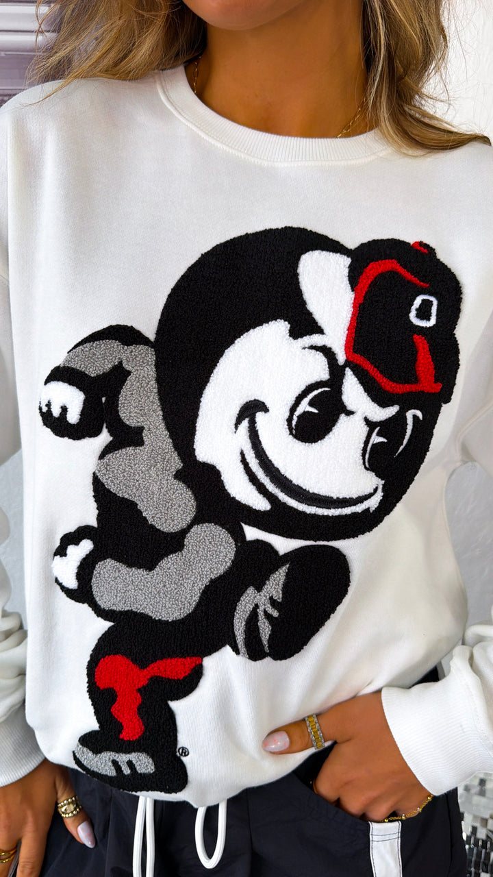 Rally Brutus Sweatshirt, White