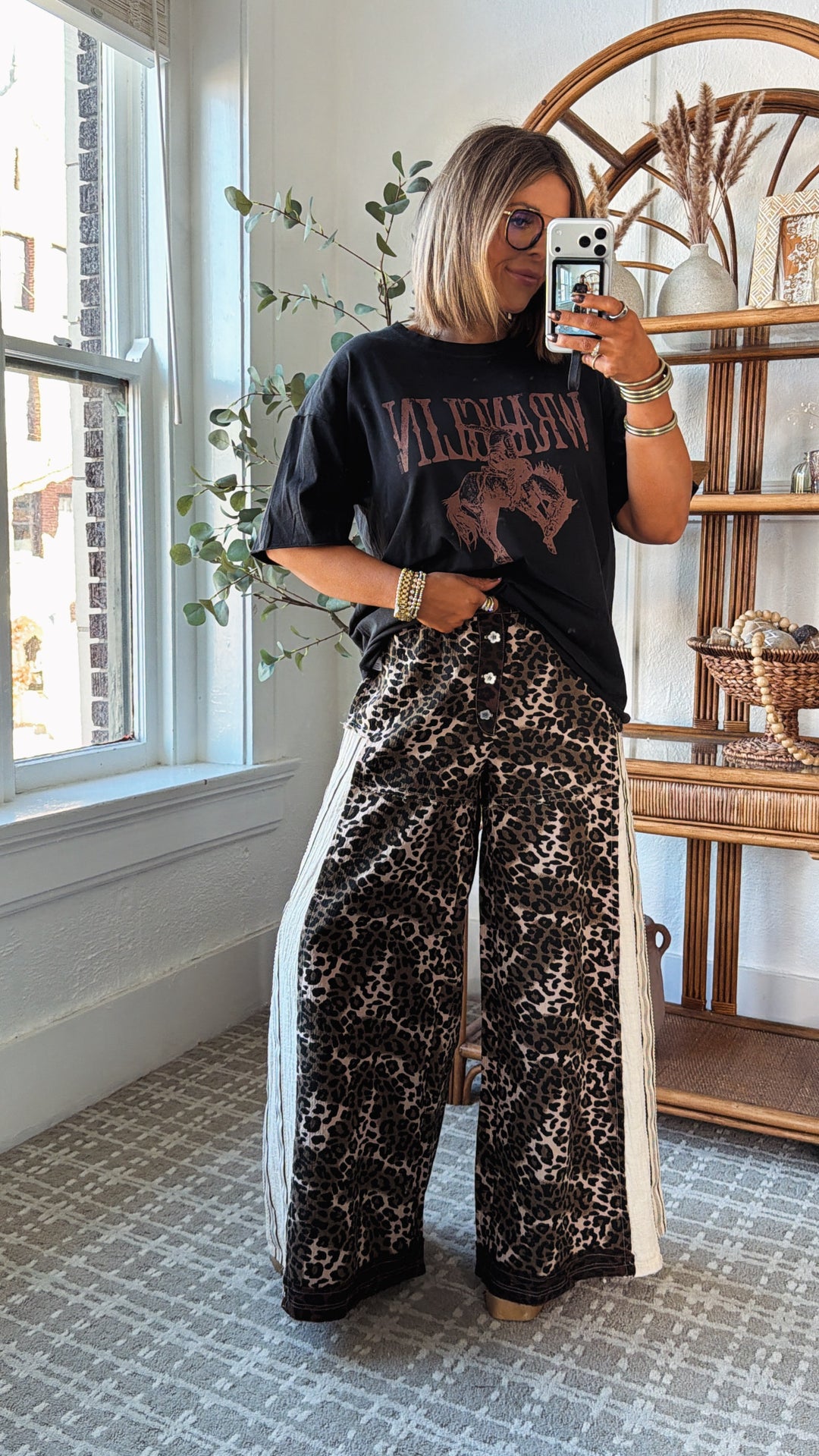 Wrangler Graphic Tee, Black