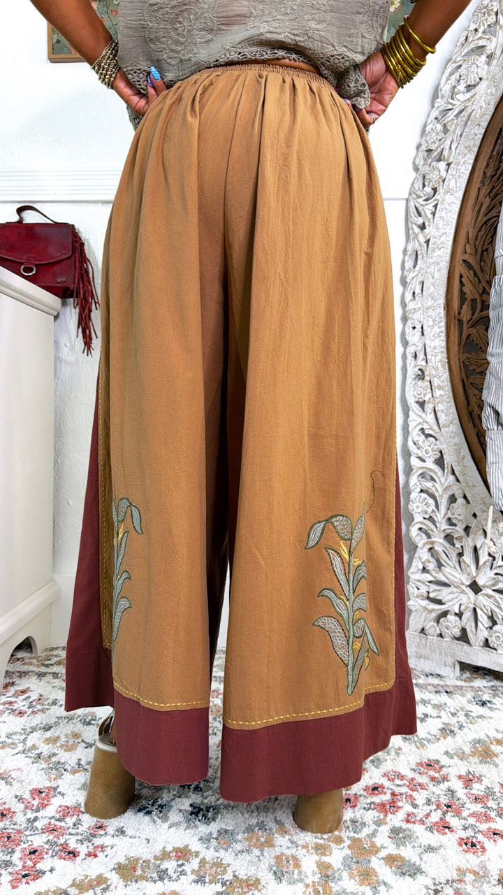 Olive Breeze Pants, Camel