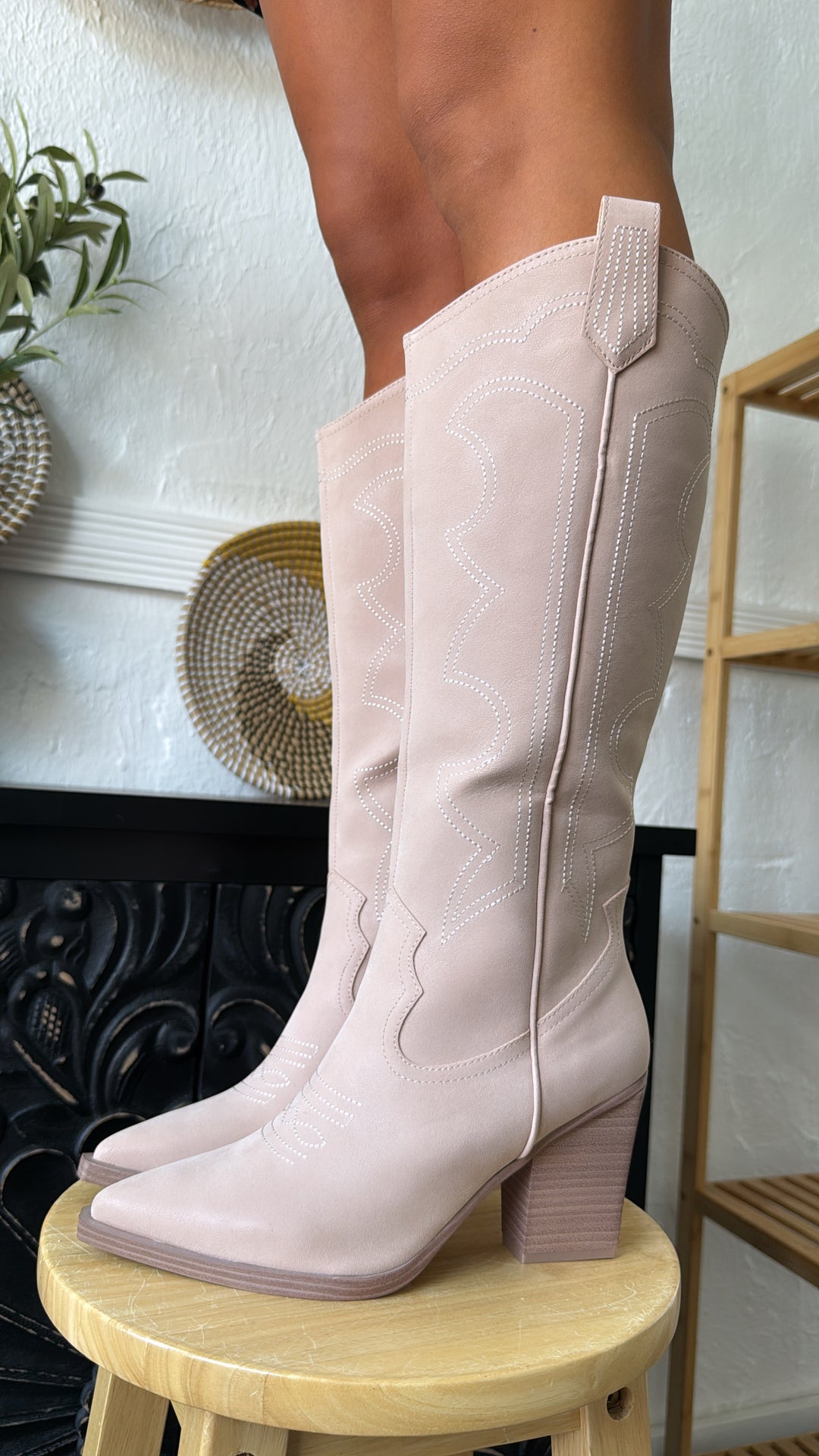 Tex Cowgirl Boot, Blush